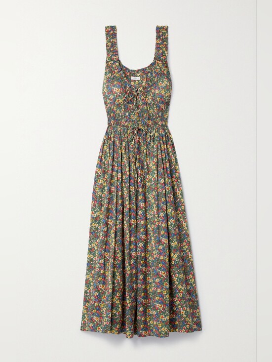 Doen Dresses & Skirts - Doen emmaretta dress in green valley, medium